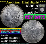 ***Auction Highlight*** 1896-o Morgan Dollar $1 Graded Select+ Unc by USCG (fc)