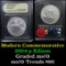 2004-p Edison Modern Commem Dollar $1 Graded ms70, Perfection By USCG