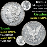 1889-s Morgan Dollar $1 Grades Select Unc DMPL