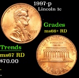 1997-p Lincoln Cent 1c Grades GEM++ RD