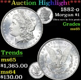 ***Auction Highlight*** 1882-o Morgan Dollar $1 Graded GEM Unc By USCG (fc)