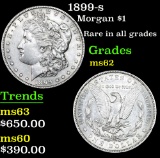 1899-s Morgan Dollar $1 Grades Select Unc