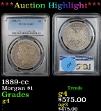***Auction Highlight*** PCGS 1889-cc Morgan Dollar $1 Graded g4 By PCGS (fc)