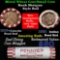 Mixed small cents 1c orig shotgun roll, 1919-s Wheat Cent, 1891 Indian Cent other end