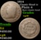 1814 Classic Head Large Cent 1c Grades vg+