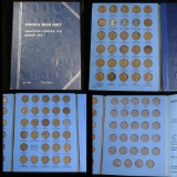 Lincoln cent book 1941-1962 partial set 59 coins