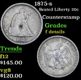 1875-s Twenty Cent Piece 20c Grades f details