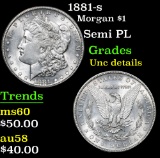 1881-s Morgan Dollar $1 Grades Unc Details