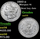 1892-o Morgan Dollar $1 Grades Select AU