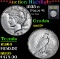 ***Auction Highlight*** 1935-s Key Date . Peace Dollar $1 Graded Select+ Unc By USCG (fc)