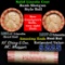 Mixed small cents 1c orig shotgun roll, 1931-s Wheat Cent, 1917-d Wheat Cent other end