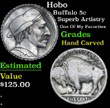 Hobo Superb Artistry One Of My Favorites Buffalo Nickel 5c Grades Hand Carved
