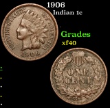 1906 . . Indian Cent 1c Grades xf