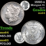 1880-s Semi PL . Morgan Dollar $1 Grades Choice Unc