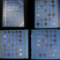 Starter Lincoln cent book 1909- 1940 48 coins . .