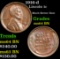 1916-d Lincoln Cent 1c Grades Choice Unc BN