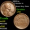 1910-s Lincoln Cent 1c Grades xf+