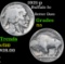 1921-p Buffalo Nickel 5c Grades f+