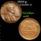 1933-p Lincoln Cent 1c Grades Choice AU
