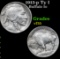 1913-p Ty I Buffalo Nickel 5c Grades vf++