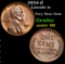 1954-d Lincoln Cent 1c Grades Choice+ Unc RB