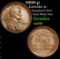 1909-p Lincoln Cent 1c Grades Choice AU/BU Slider