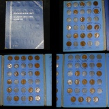 Starter Lincoln cent book 1909- 1940 48 coins . .