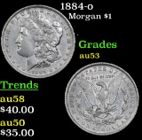 1884-o Morgan Dollar $1 Grades Select AU