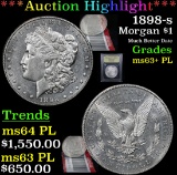 ***Auction Highlight*** 1898-s Morgan Dollar $1 Graded Select Unc+ PL By USCG (fc)