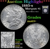 ***Auction Highlight*** 1885-s Morgan Dollar $1 Graded Select+ Unc By USCG (fc)