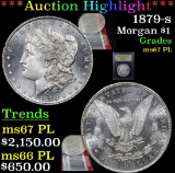 ***Auction Highlight*** 1879-s Morgan Dollar $1 Graded GEM++ PL By USCG (fc)