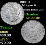 1900-s Morgan Dollar $1 Grades AU Details