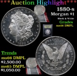 ***Auction Highlight*** 1880-s Morgan Dollar $1 Graded GEM+ UNC DMPL By USCG (fc)