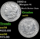 1892-o Morgan Dollar $1 Grades Choice AU