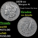 1878-cc Morgan Dollar $1 Grades AU Details