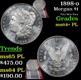 1898-o Morgan Dollar $1 Grades Choice Unc+ PL