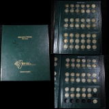 Mercury Dime book 1916-1944 80 coins . .
