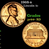 1968-s Lincoln Cent 1c Grades Gem++ Proof Red