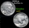 1936-p Buffalo Nickel 5c Grades Choice AU