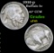 1916-p Buffalo Nickel 5c Grades xf+