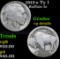 1913-s Ty I Buffalo Nickel 5c Grades vg details