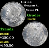 1879-s Morgan Dollar $1 Grades GEM+ Unc