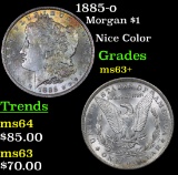 1885-o Morgan Dollar $1 Grades Select+ Unc