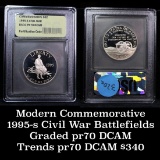 1995-w Civil War . . Modern Commem Dollar 1 Grades GEM++ Proof Deep Cameo