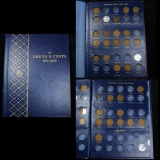 Starter Lincoln cent book 1941- 1958 29 coins . .