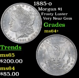 1885-o Morgan Dollar $1 Grades Choice+ Unc