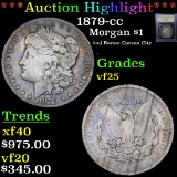 ***Auction Highlight*** 1879-cc Morgan Dollar $1 Graded vf+ By USCG (fc)