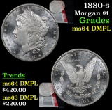 1880-s Morgan Dollar $1 Grades Choice Unc DMPL