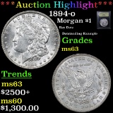 ***Auction Highlight*** 1894-o Morgan Dollar $1 Graded Select Unc By USCG (fc)