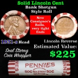 ***Auction Highlight*** Key Date 1931-s Wheat Cent end, Mixed small cents 1c orig shotgun roll, WOW